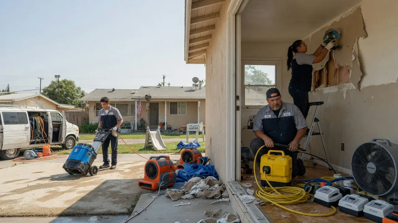 Water Damage Restoration in Antelope, CA near me